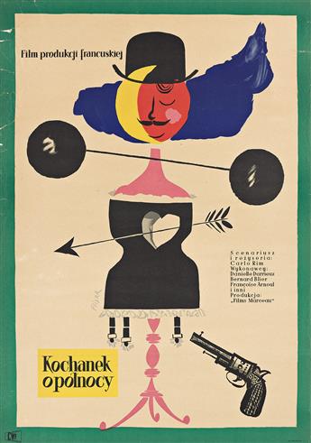 VARIOUS ARTISTS. [POLISH FILM]. Group of 22 posters. Circa 1957-1962. Sizes vary.